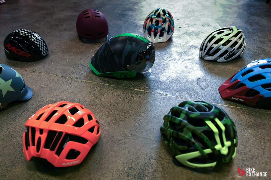 choosing a bike helmet